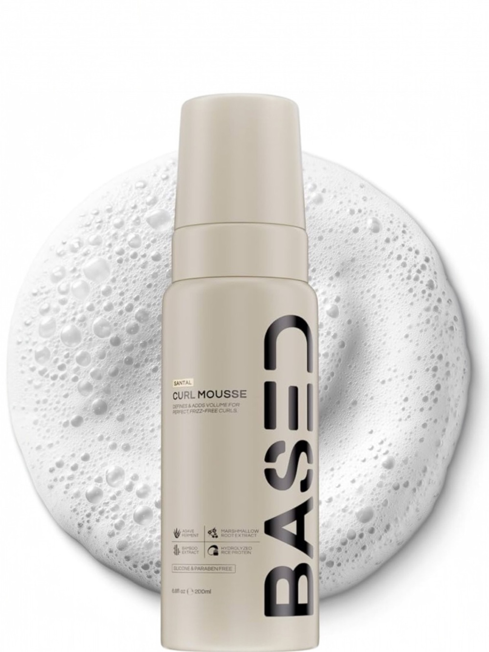 BASED Bodyworks Santal Curl Mousse 6.8oz — New In Box